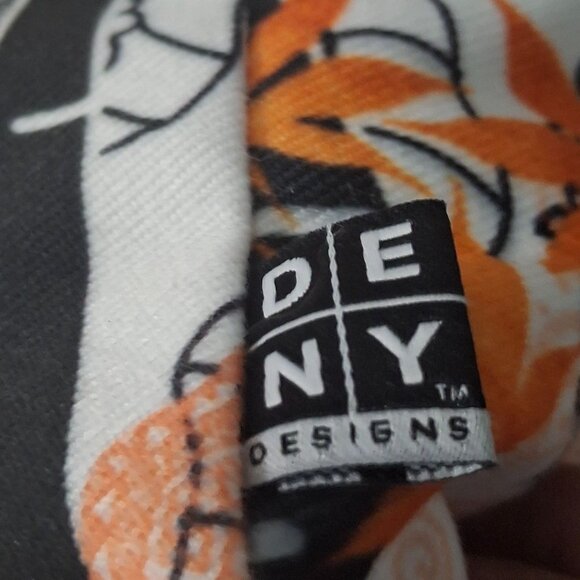 Deny Designs Fox Pattern Throw Pillow 16" x 16" 100% Polyester Fiber - Picture 4 of 6